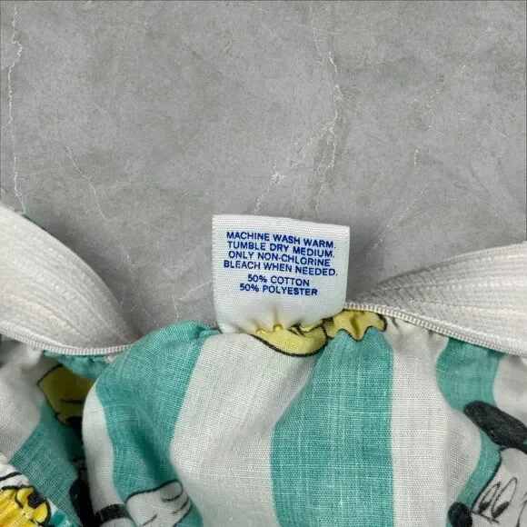 Vintage Walt Disney Mickey Mouse Striped It's A Boxer Shorts Made In USA - Large - Picture 4 of 7